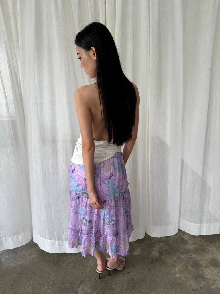 Lavender shimmer skirt