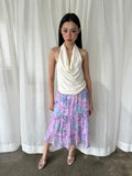 Lavender shimmer skirt