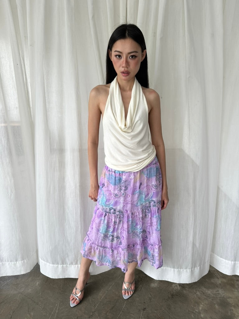 Lavender shimmer skirt