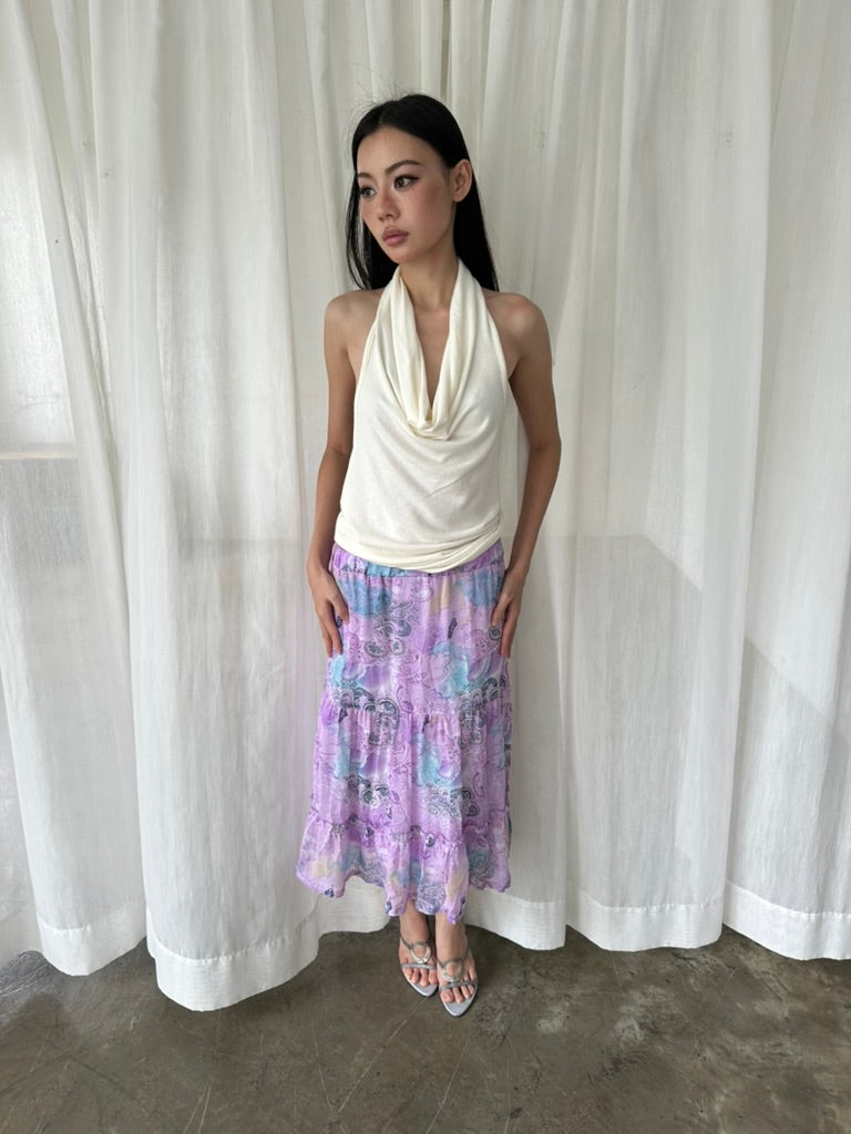 Lavender shimmer skirt