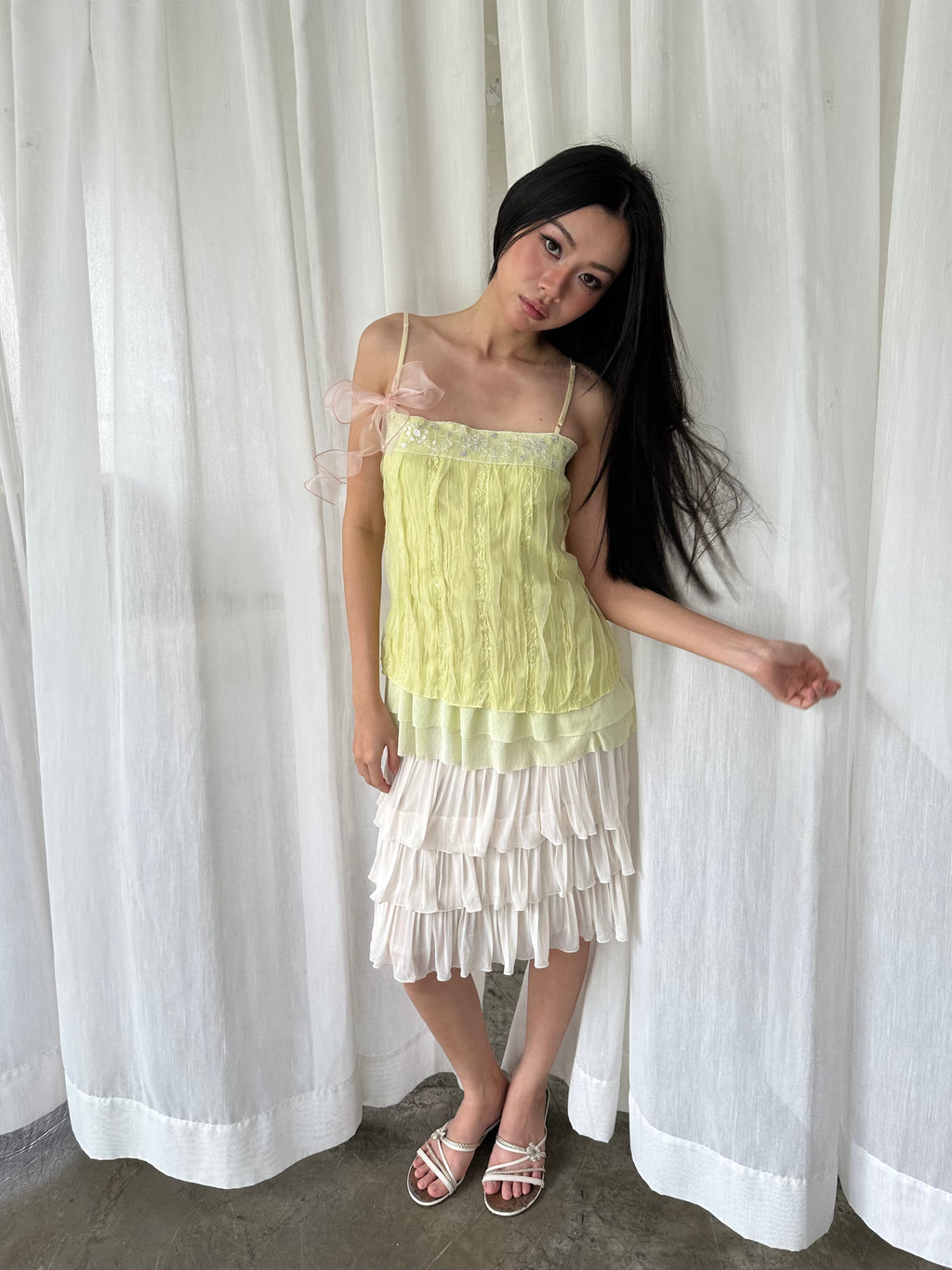Fairy ruffle camisole