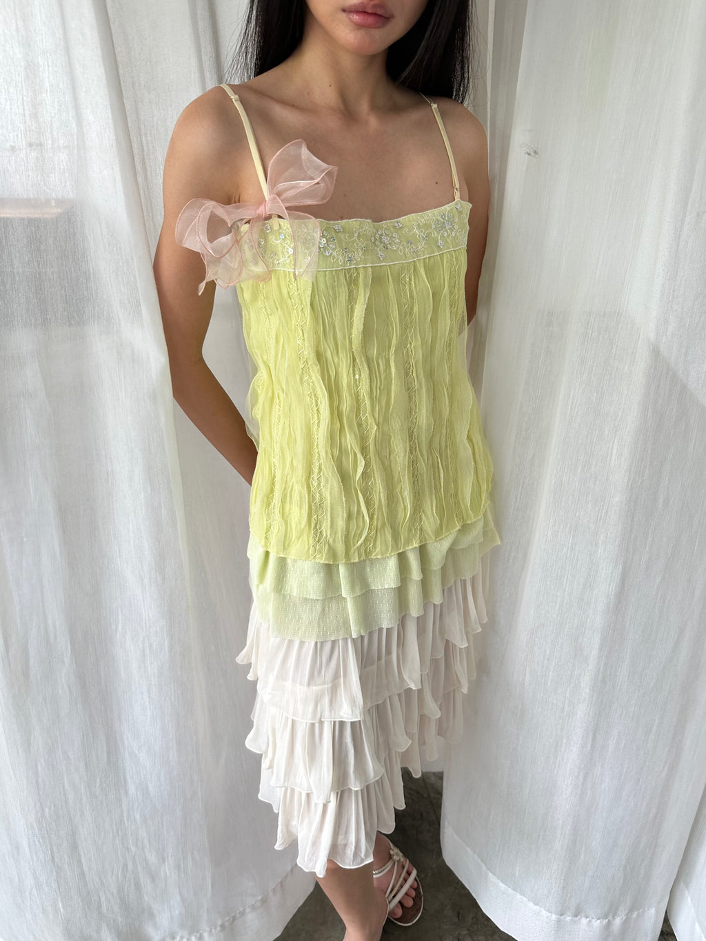 Fairy ruffle camisole