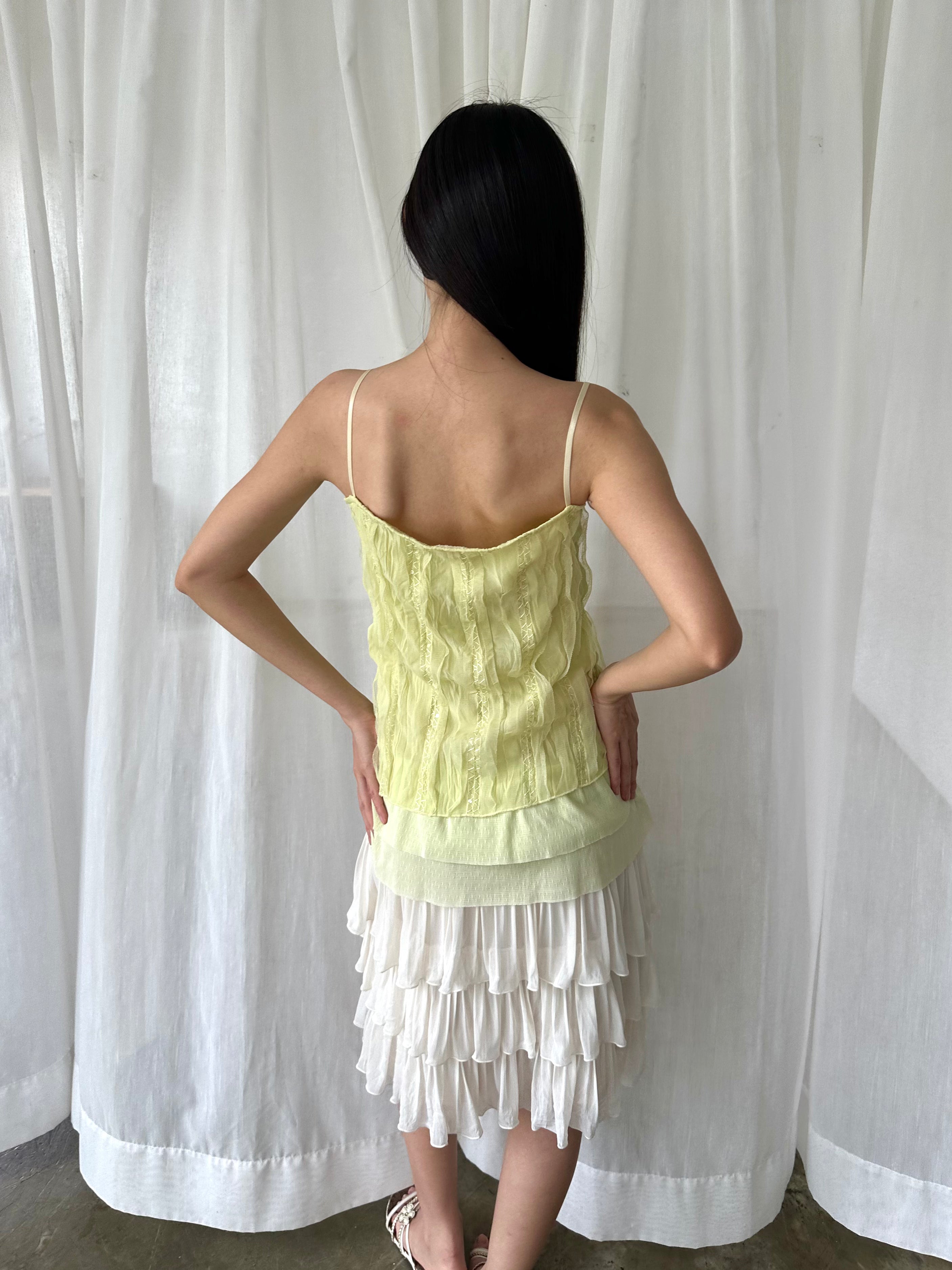 Fairy ruffle camisole