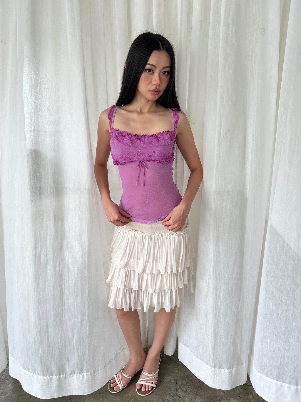 Gilligan o'malley lilac top