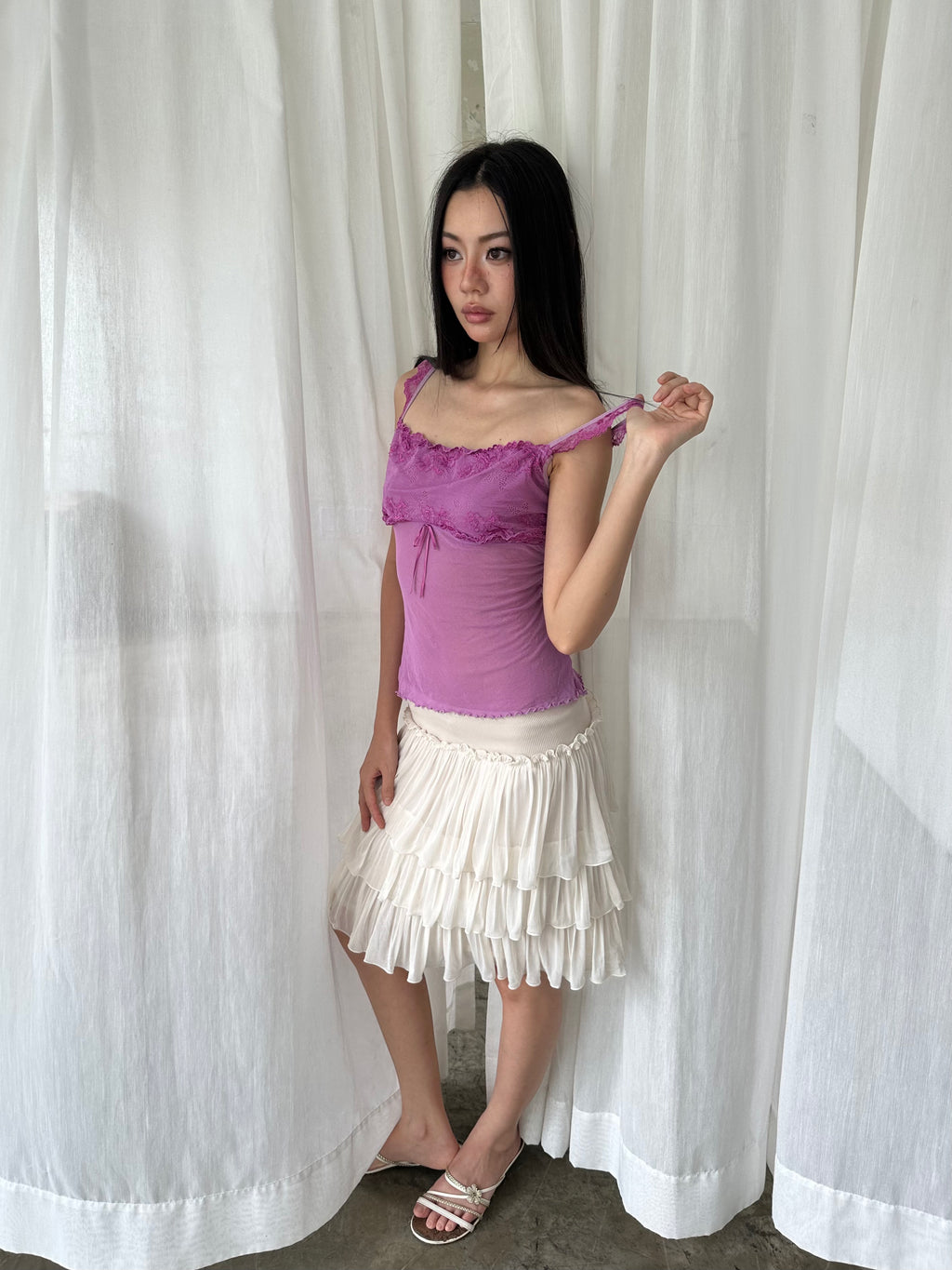 Gilligan o'malley lilac top