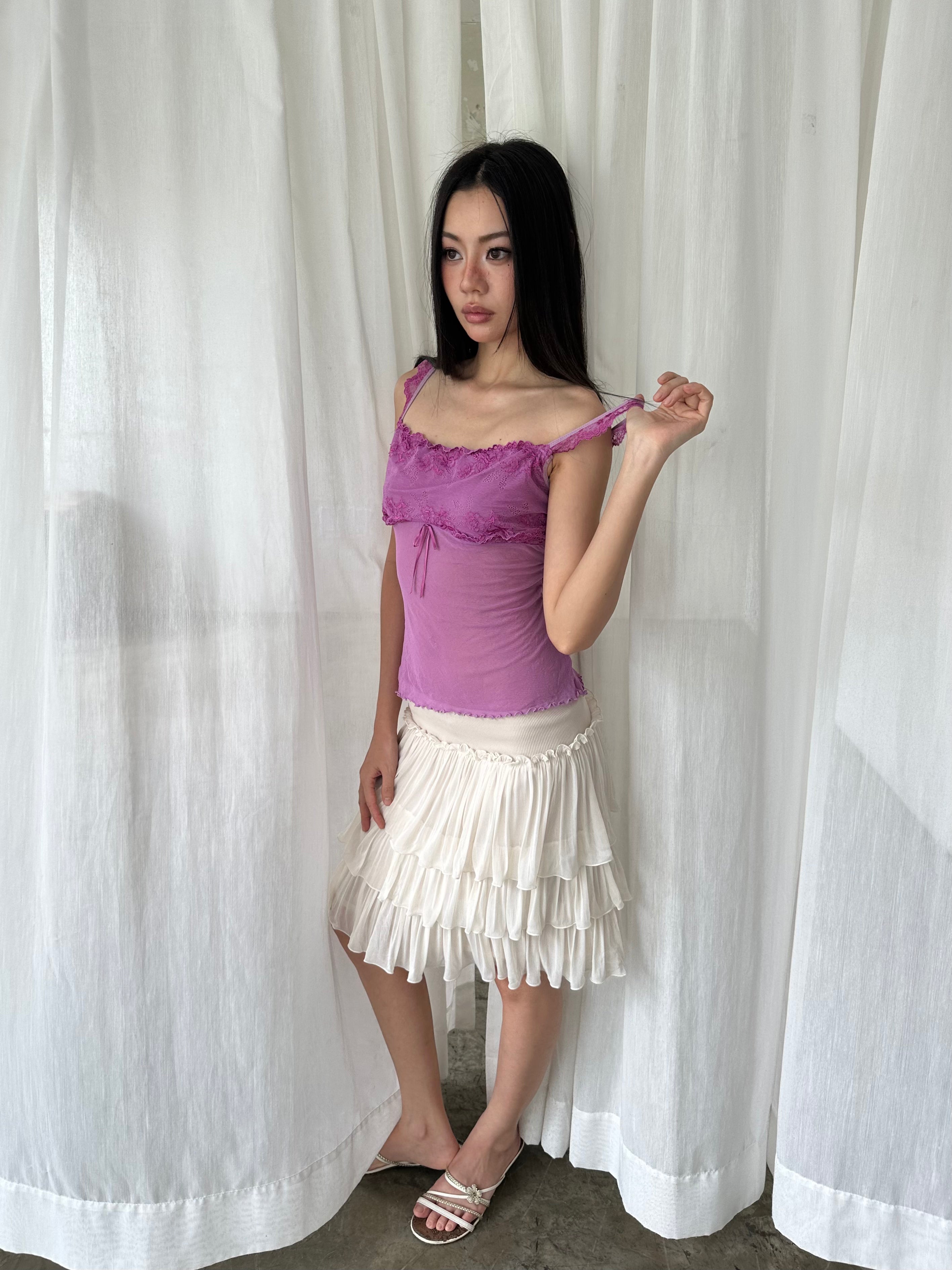 Gilligan o'malley lilac top