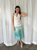 Lagoon chiffon skirt