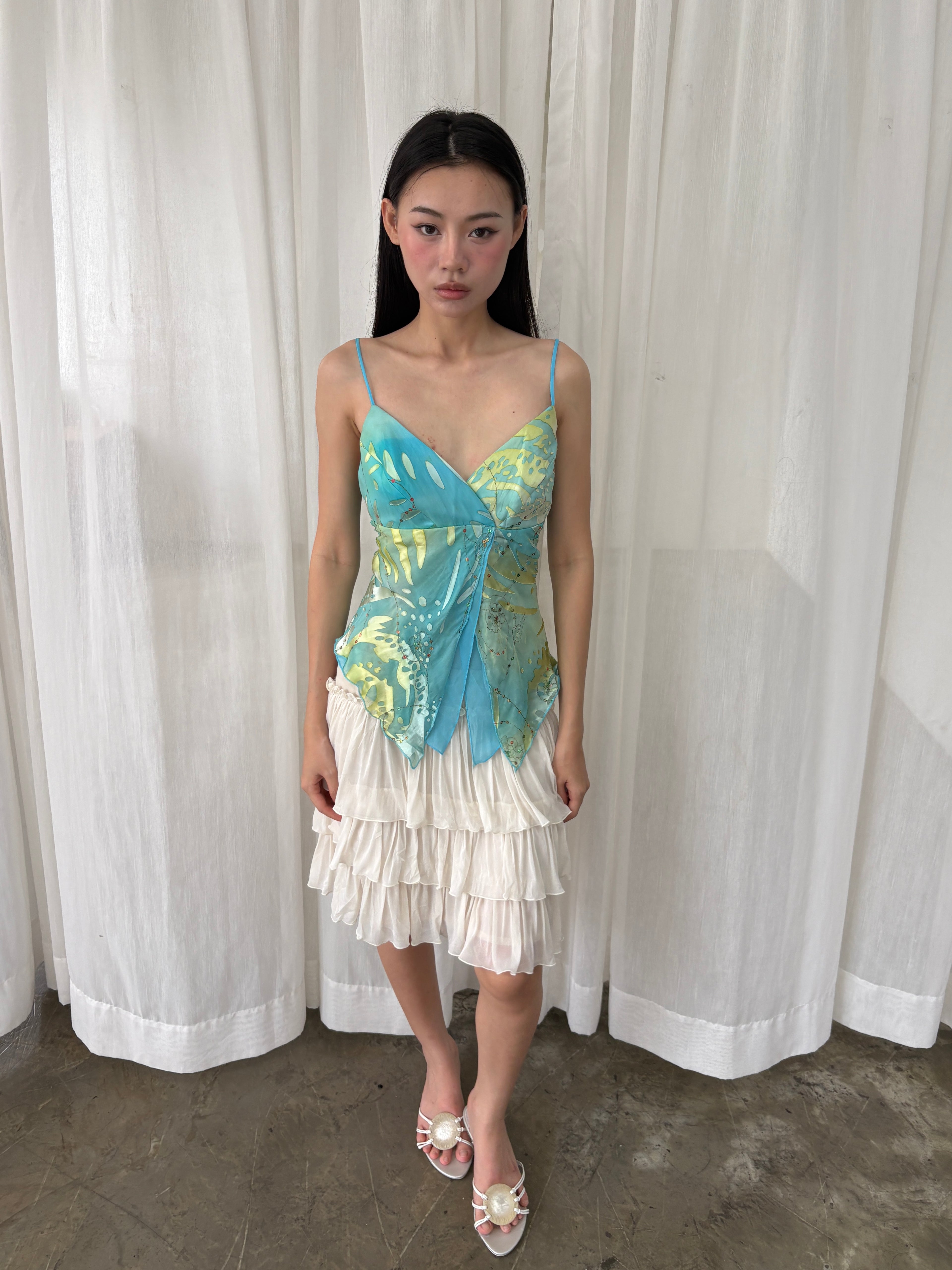 Lagoon print camisole
