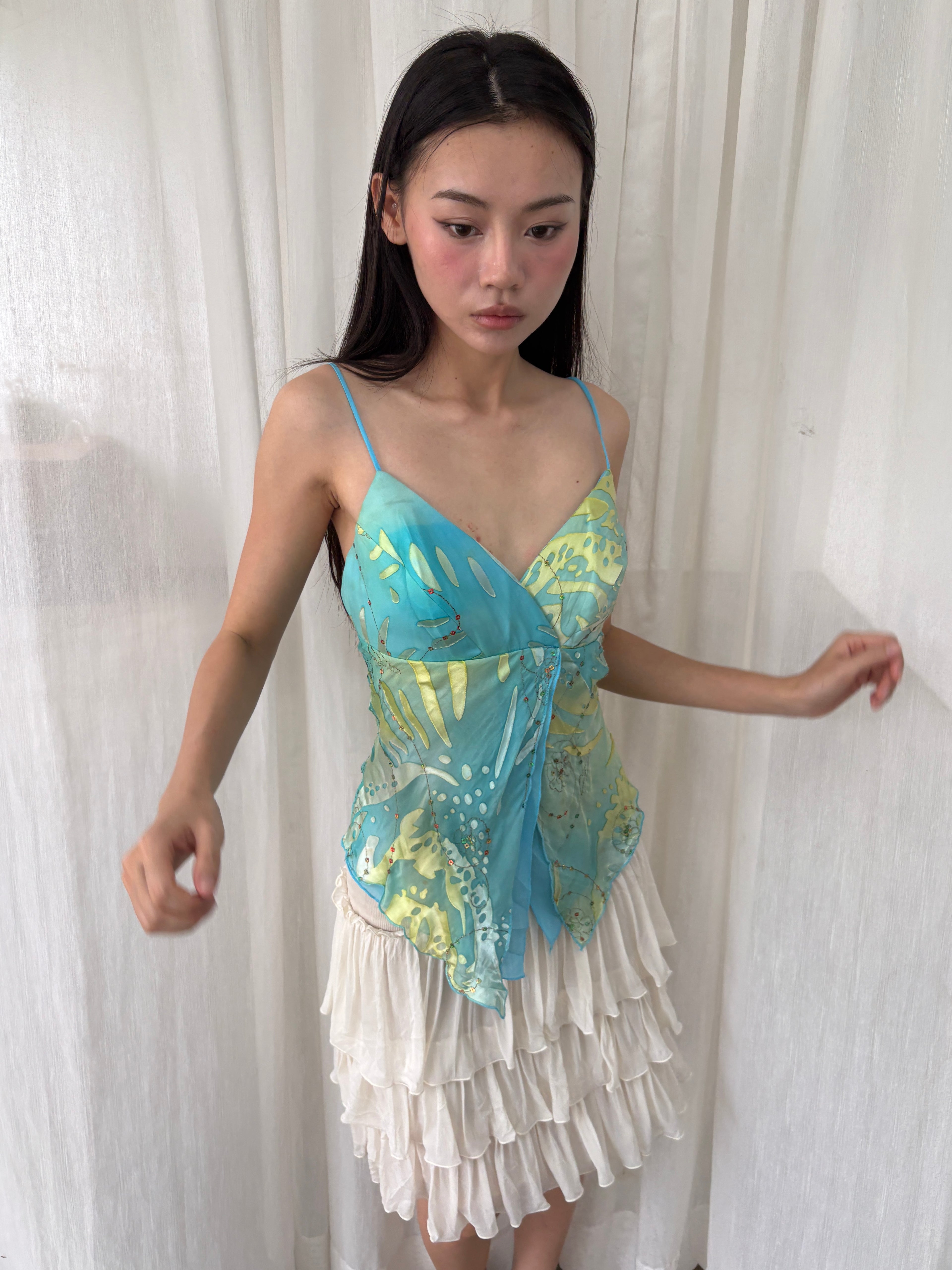 Lagoon print camisole