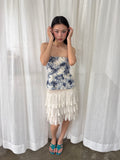 Porcelain lace tube