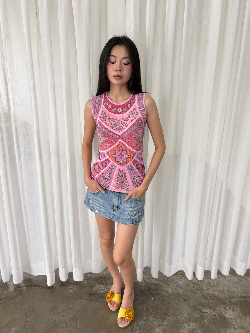 Morgan de Toi summer tank top
