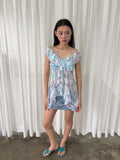 Butterfly chiffon top