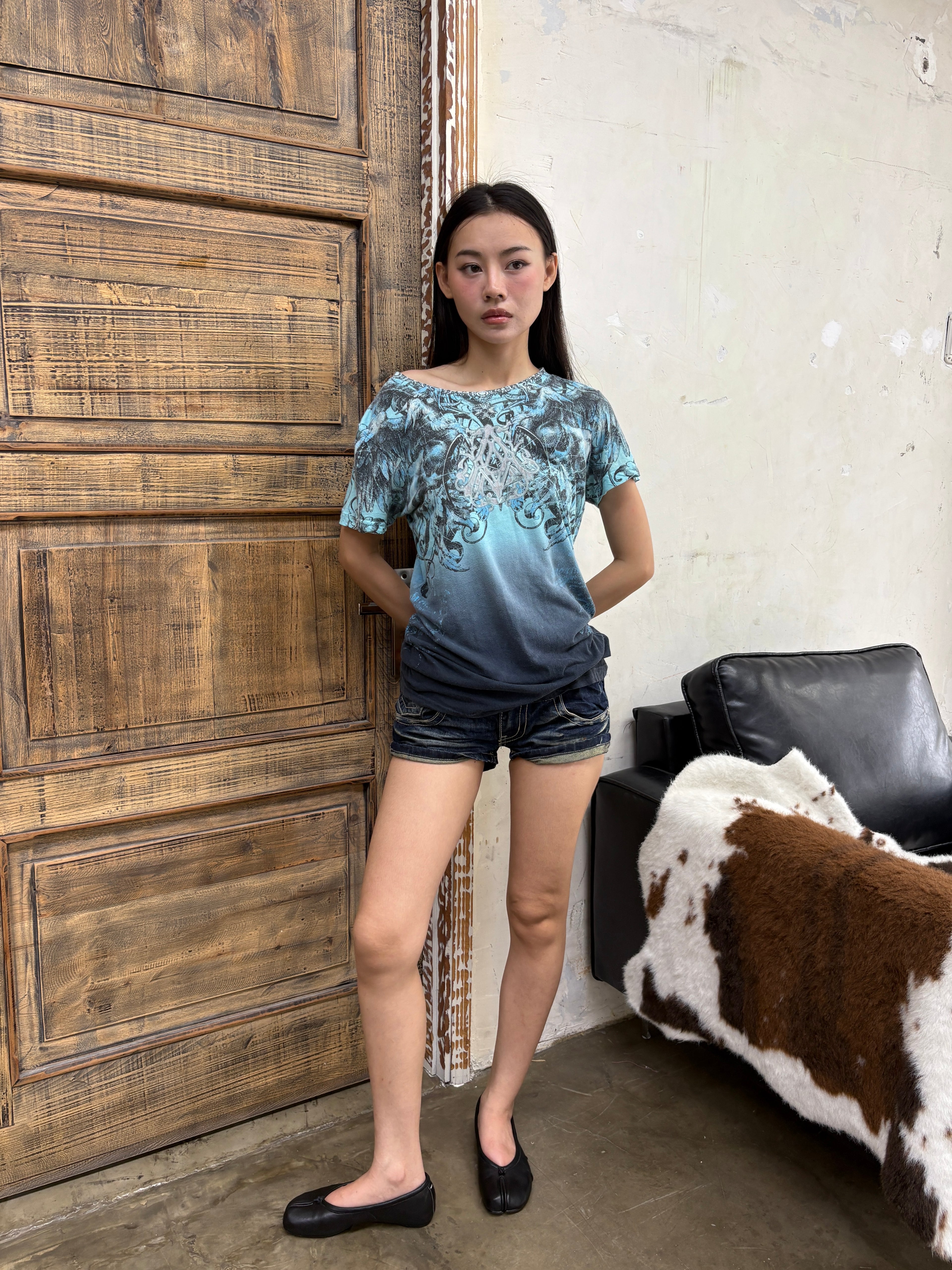 Affliction wing tee