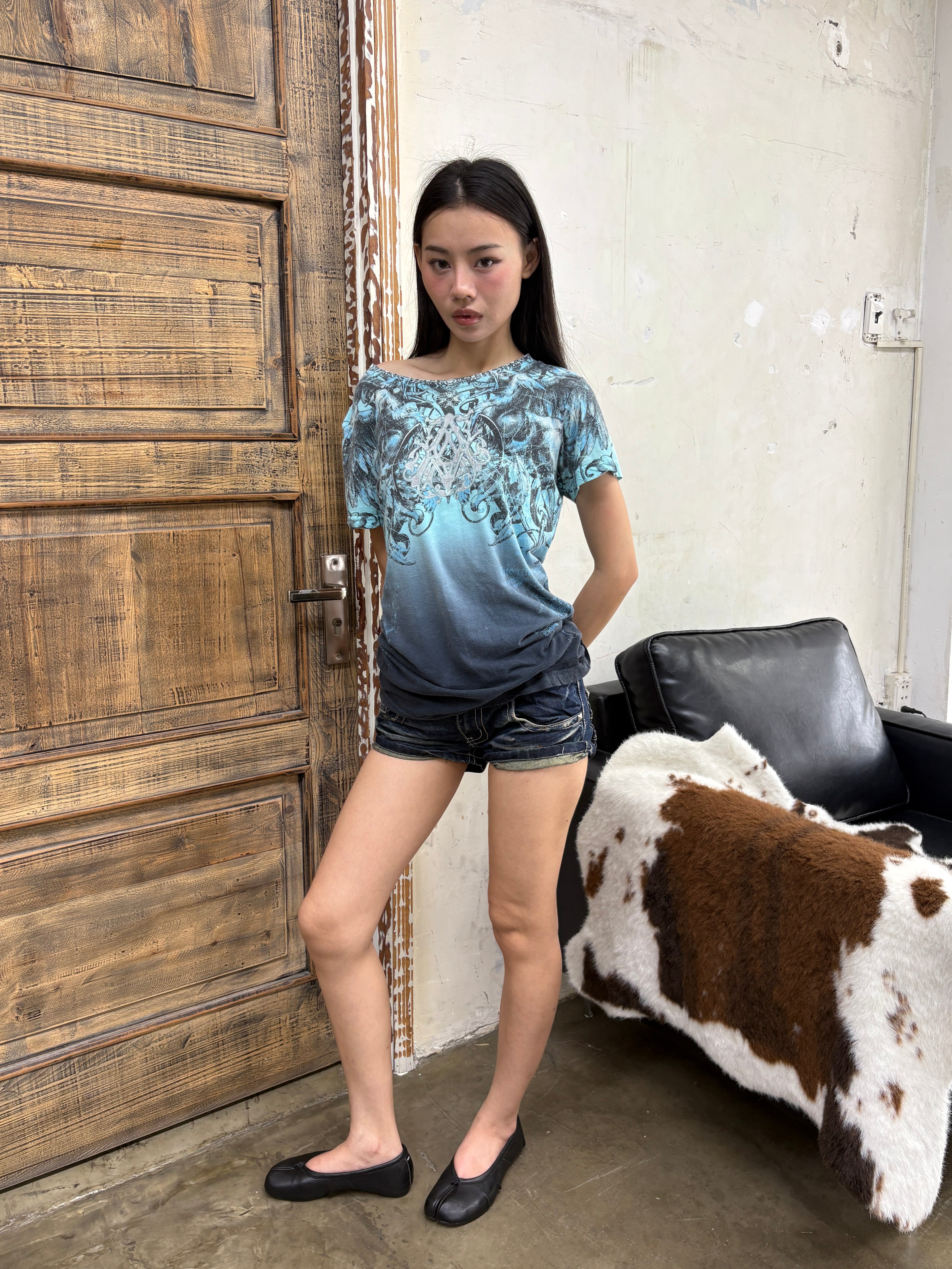 Affliction wing tee