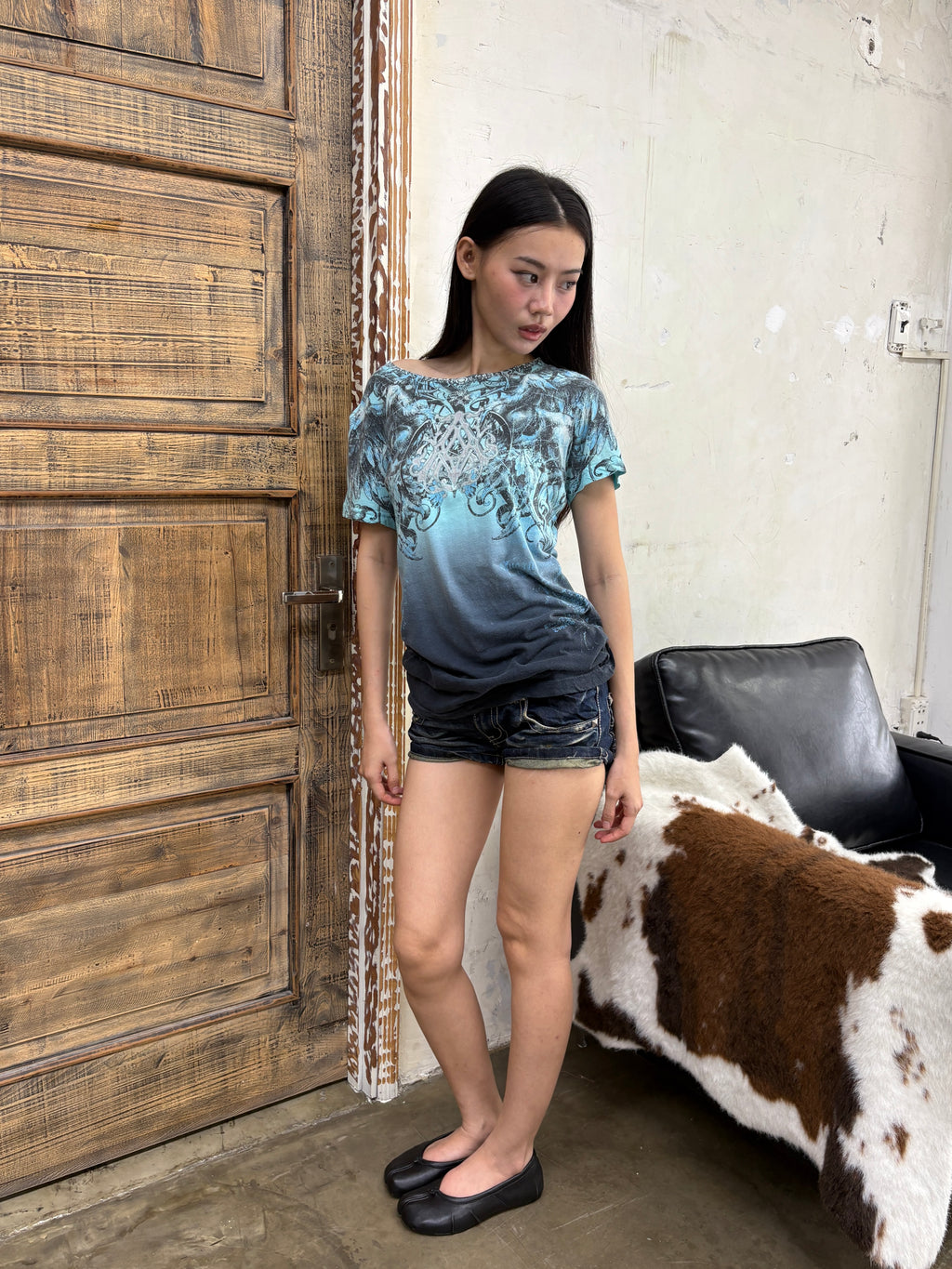 Affliction wing tee