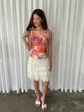Sunset off shoulder blouse