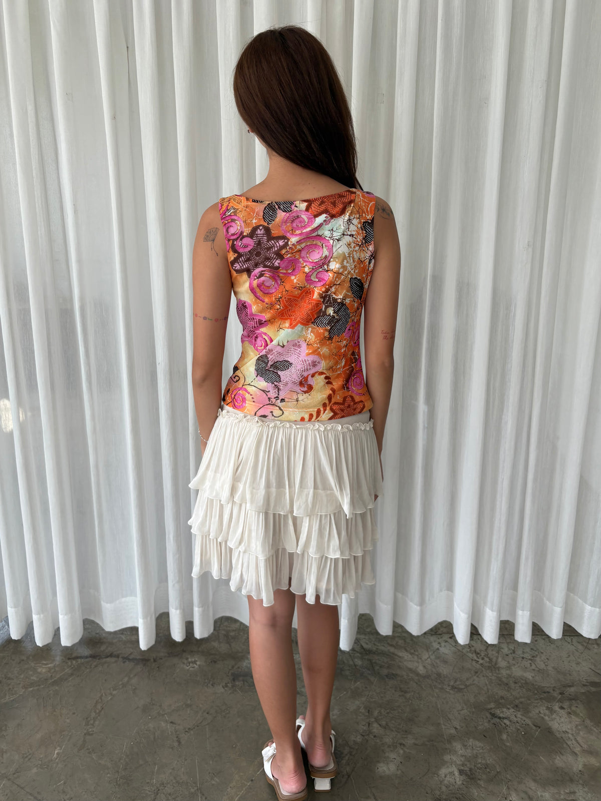 Sunset off shoulder blouse