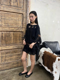 Lace bohemien tunic