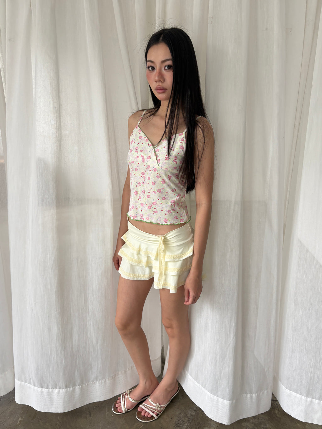 Ditsy floral cami