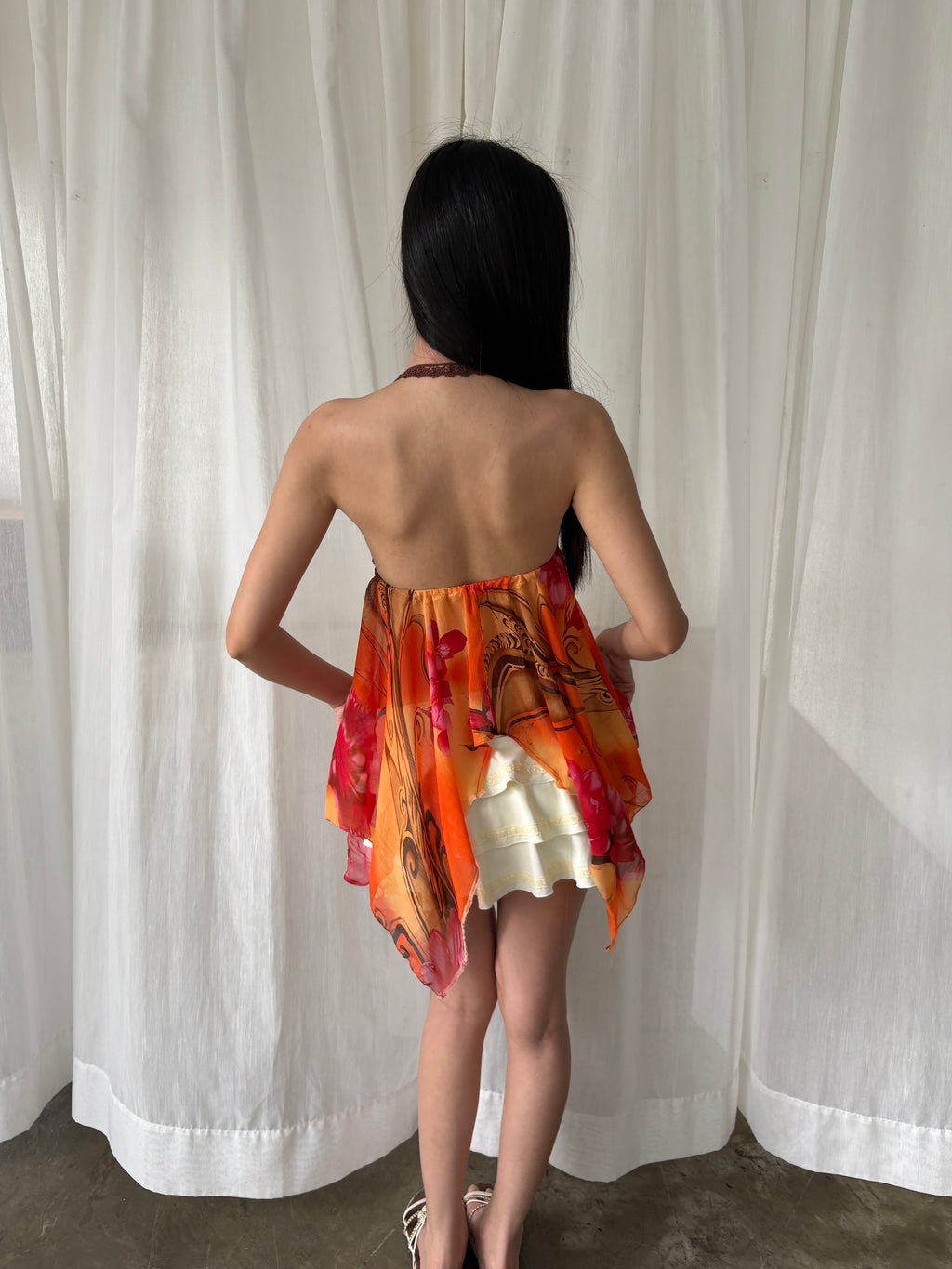 Sunset halter top