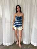Aeropostale striped bubble tube top