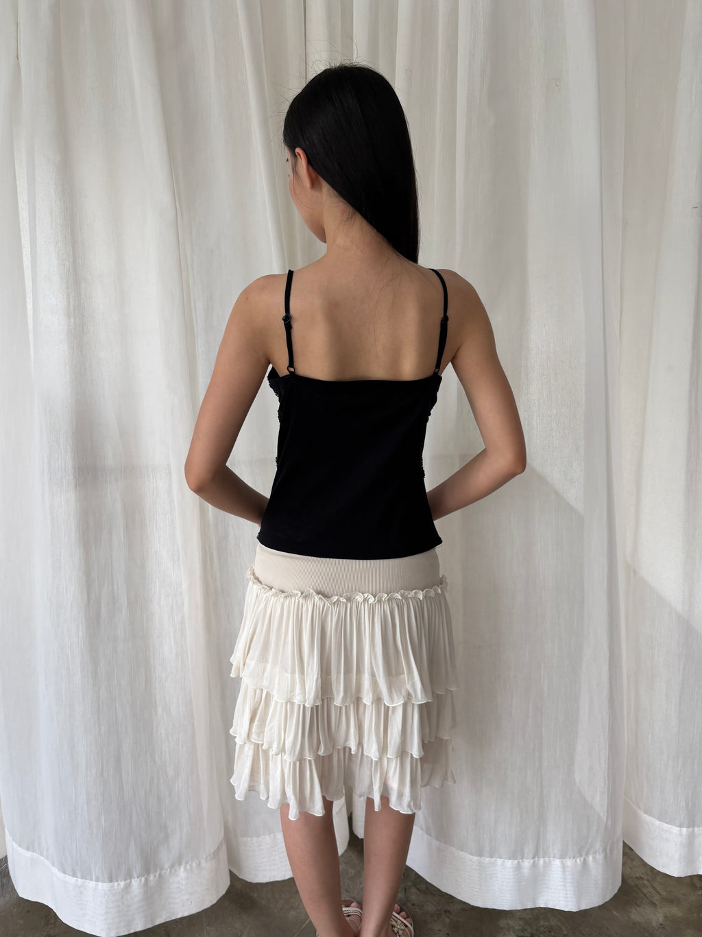 Ibiza beaded camisole