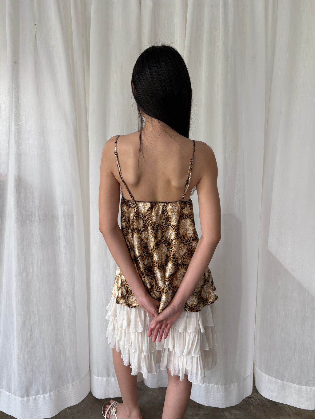 Victoria's secret leopard lace camisole