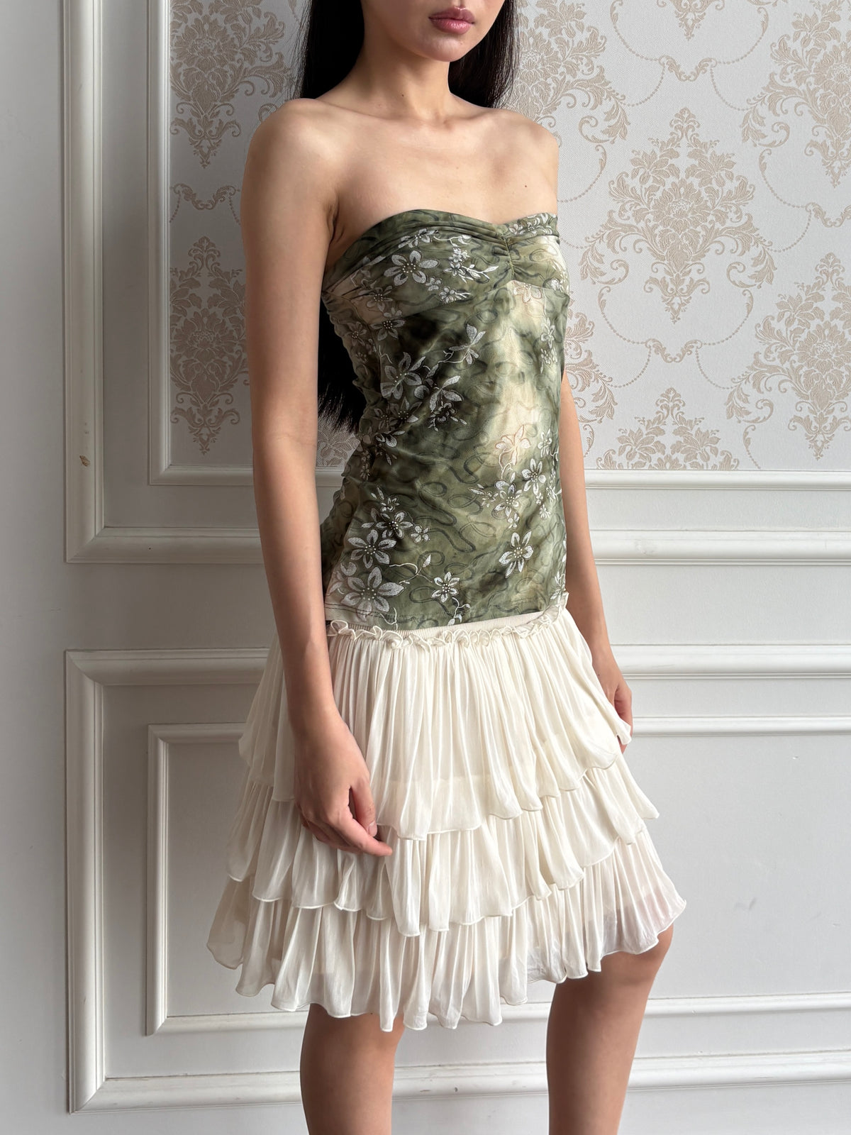 Forest tube top