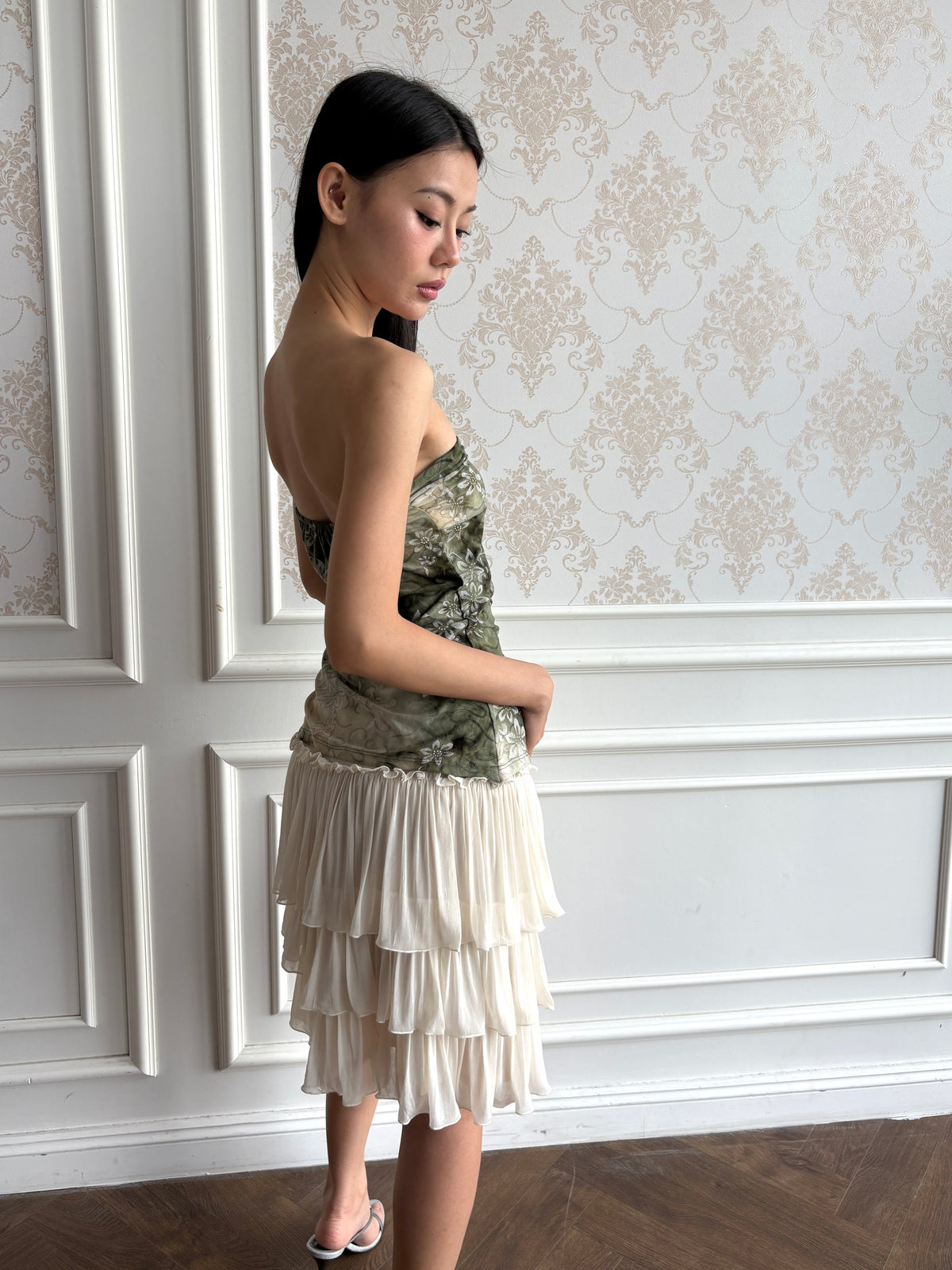 Forest tube top