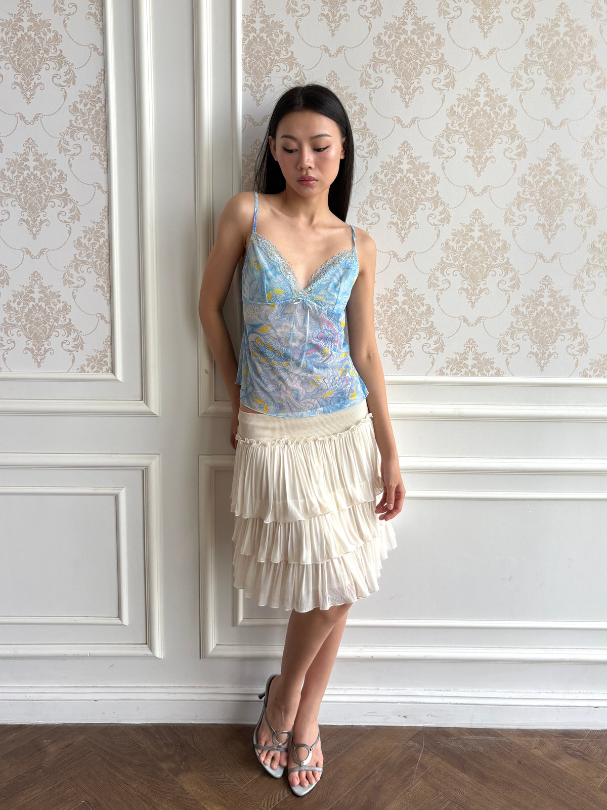 Whimsy lace camisole