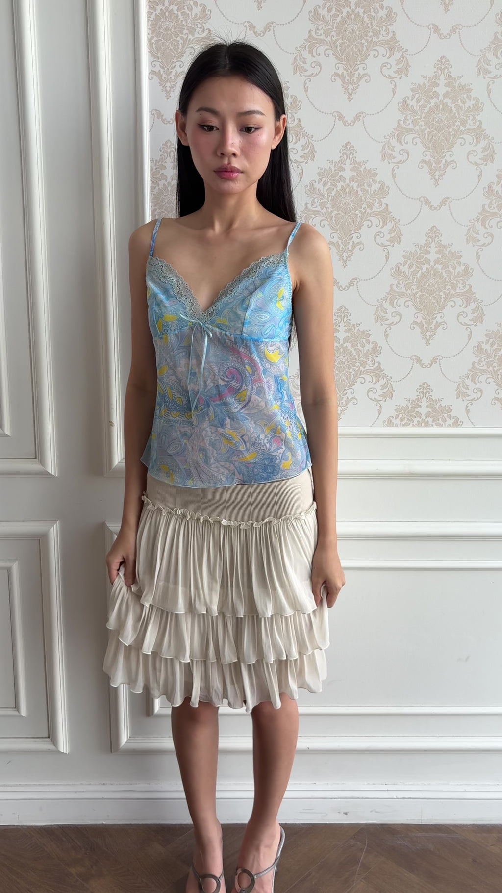 Whimsy lace camisole