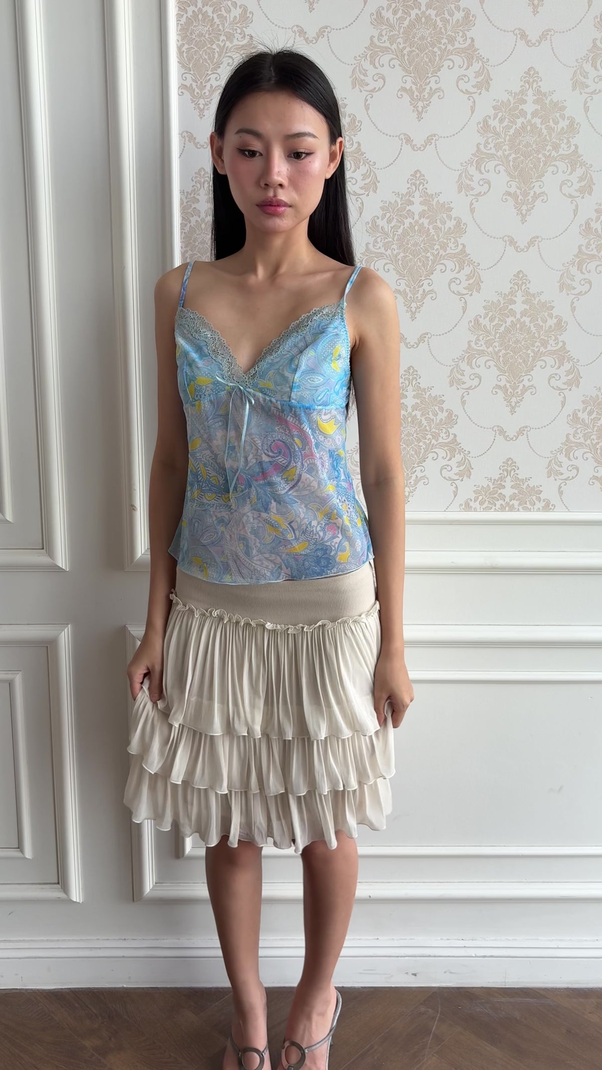 Whimsy lace camisole
